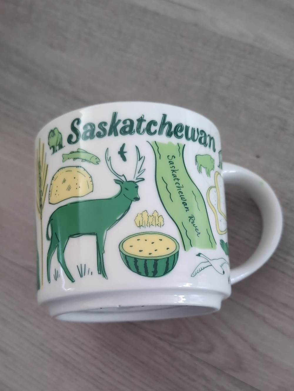 Starbucks Saskatchewan Mug - Been There Series Across the Globe Collection (14 o